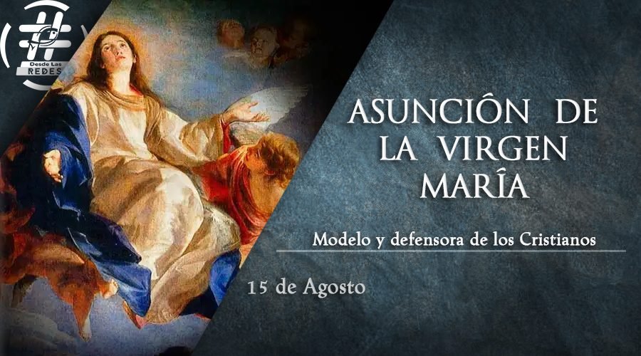 Solemnidad De La Asunción De La Virgen María Desde Las Redes