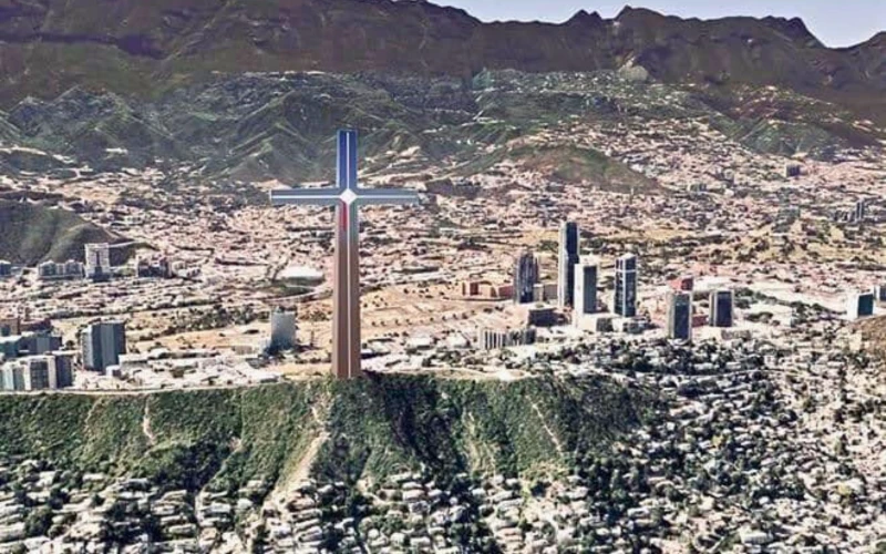 Nuevo León Erige Monumental Cruz de la Misericordia: Un Faro de Fe y Esperanza en Monterrey