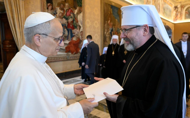 El Papa León XIV renueva su llamado por la paz en Ucrania tras encuentro con líder greco-católico