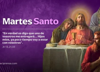 Martes Santo 2026: la Iglesia invita a la reflexión y reconciliación ante la Pasión del Señor