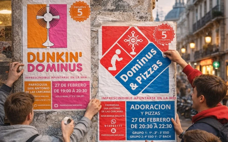 “Dominus & Pizzas”: La Iniciativa de Madrid que Conecta a Cientos de Jóvenes con la Fe y la Comunidad