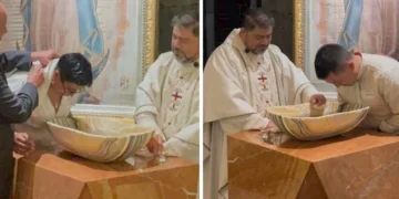 Dos vidas que encontraron la fe: bautismo católico en Ciudad de México tras años de búsqueda espiritual