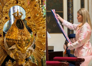 Presidenta Laura Fernández encomienda Costa Rica a la Virgen de los Ángeles al inicio de su mandato