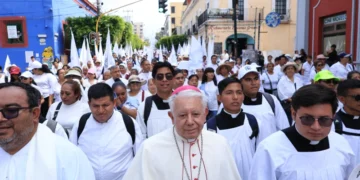 Obispo Castro lidera Caminata por la Paz en Cuernavaca y exige a autoridades no abandonar a las víctimas