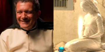 Antonio Banderas participa en “Ella”, la película global sobre la Virgen María que coincide con la visita del Papa León XIV