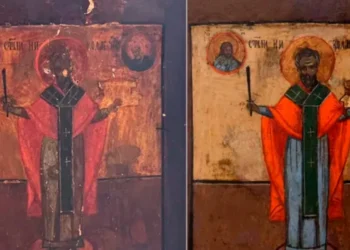 La restauradora Lia Snayej salva el alma de Siria a través de sus iconos históricos