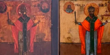 La restauradora Lia Snayej salva el alma de Siria a través de sus iconos históricos