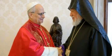 Vaticano: León XIV y Aram I consolidan el ecumenismo y abogan por la unidad de Líbano