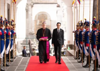 Mons. Dagoberto Campos Salas asume la nunciatura apostólica en Ecuador y presenta credenciales