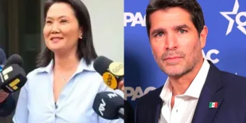 Keiko Fujimori, presidenta electa de Perú, y Eduardo Verástegui se unen en rosario por la unidad nacional