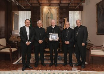 Cardenal Parolin afianza lazos entre México y el Vaticano, abre camino a visita del Papa León XIV