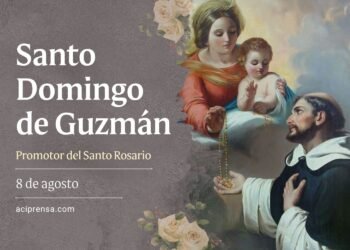 La Iglesia conmemora a santo Domingo de Guzmán, el fundador de la predicación y el Rosario